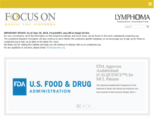 Tablet Screenshot of focusonmcl.org